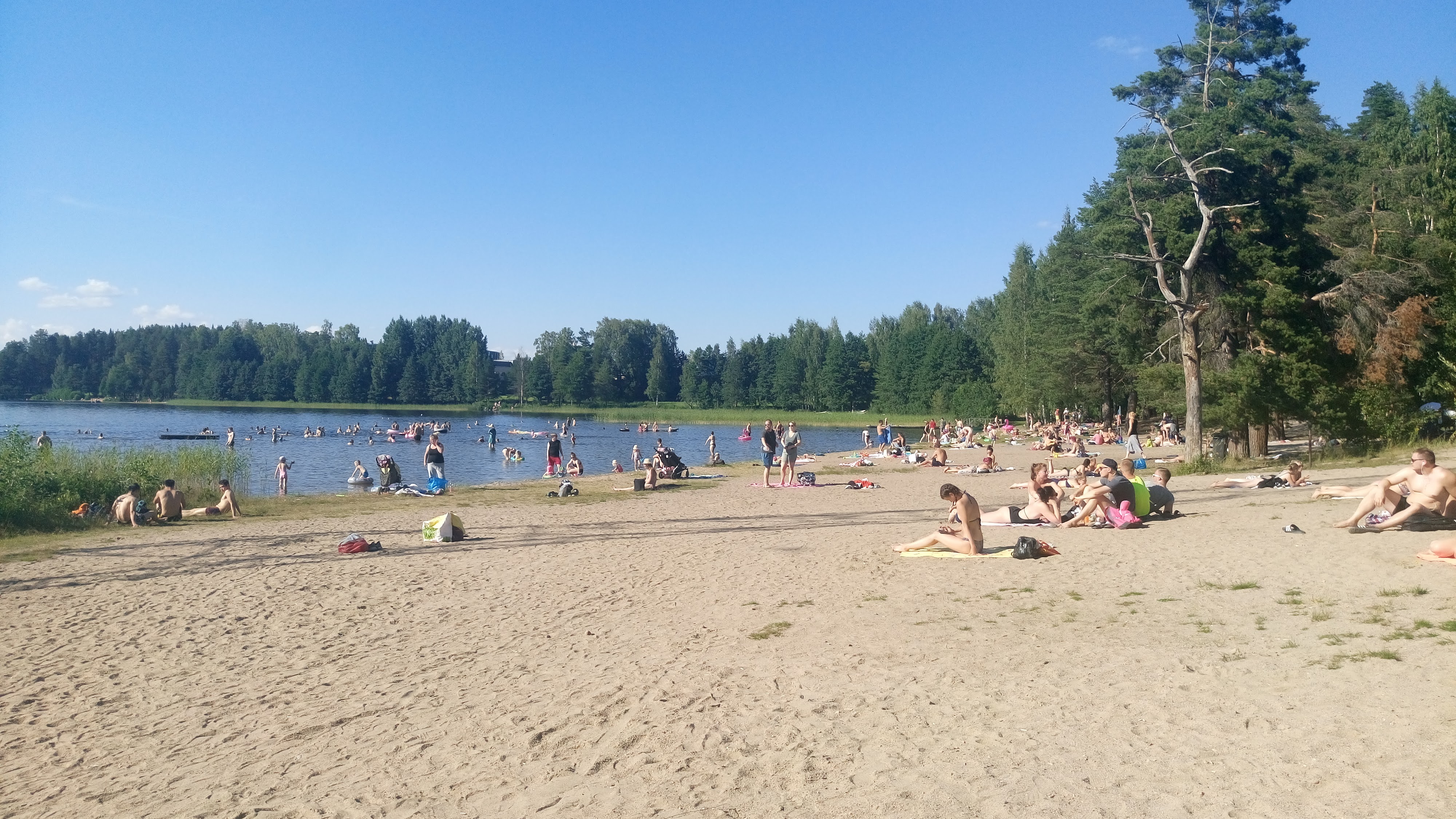 Tuomiojärvi Beach